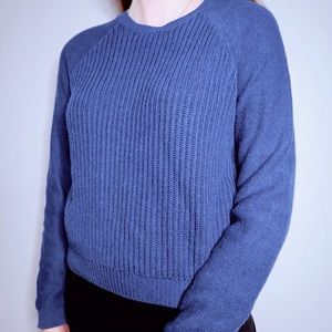 Aeropostale Dark Blue Knit Sweater